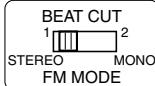 JVC RC-EX16B - BEAT CUT/FM MODE SWITCH - 1