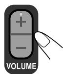 JVC RD-HA3W - Ajustement du volume - 1