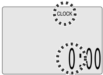 JVC RD-HA3W - Mettez en service le mode de réglage de l'horloge. - 2
