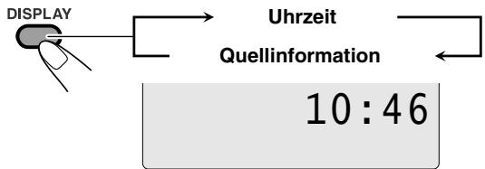 JVC RD-HA3W - Zum Prüfen der aktuellen Uhrzeit bei der Wiedergabe - 1