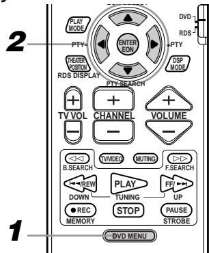 JVC TH-A9R - From the remote control only: - 2