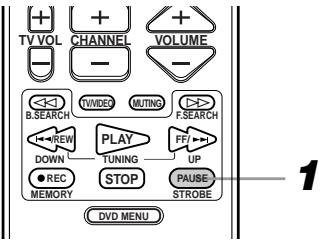 JVC TH-A9R - From the remote control: - 1
