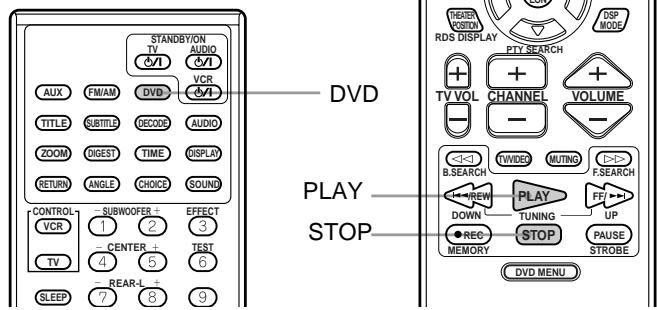 JVC TH-A9R - To play a disc - 1