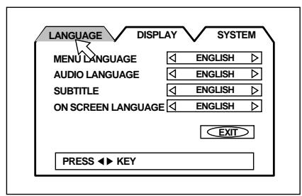 JVC TH-A9R - LANGUAGE - 1