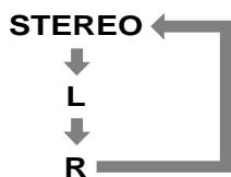 JVC TH-A9R - Select the audio channel(s) to be played back using AUDIO or the   cursors. - 1
