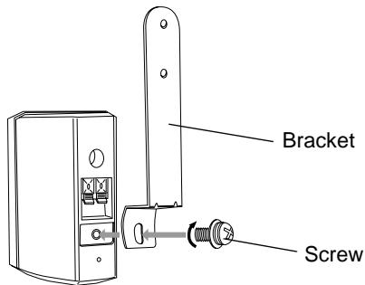 JVC TH-A9R - Use the screw supplied to attach the speaker to the bracket. - 1