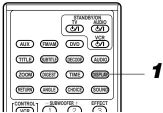 JVC TH-A9R - To check the DVD function status - 2