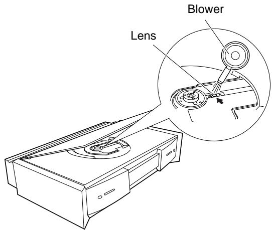 JVC TH-A9R - Cleaning the lens - 1