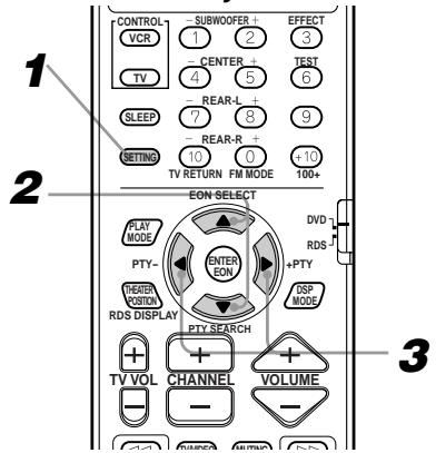 JVC TH-A9R - Basic operation for setting amplifier - 1