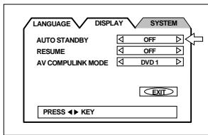 JVC TH-A9R - AUTO STANDBY - 1