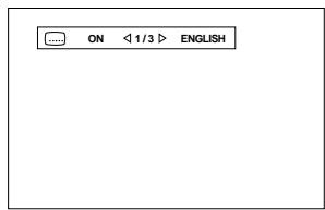 JVC TH-A9R - Press the   cursors to select the desired subtitle. - 2