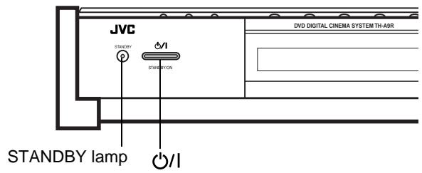 JVC TH-A9R - Press AUDIO /1 again to turn power off (standby). - 1
