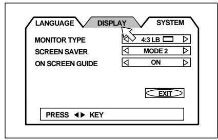 JVC TH-A9R - To close the preference menu screen - 3