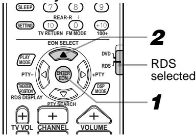 JVC TH-A9R - From remote control only: - 1