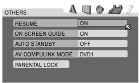 JVC TH-V70R - OTHERS menu - 1