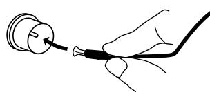 JVC TH-V70R - Connecting the supplied FM antenna - 1