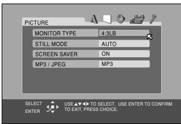 JVC TH-V70R - Press CHOICE. - 2