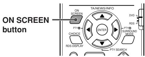 JVC TH-V70R - Using the on-screen bar - 2