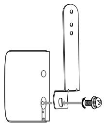 JVC TH-V70R - Attaching speakers to the brackets - 1