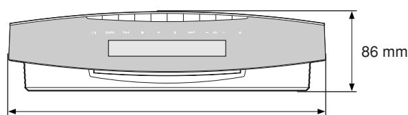JVC TH-V70R - Dimensions for installation - 4