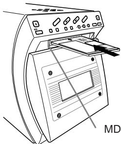 JVC UX-A70MDR - Press MD OPEN/CLOSE ▲. - 1