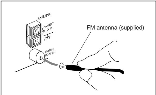JVC UX-A70MDR - FM antenna - 1