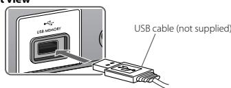 JVC UX-G300 - Front view - 1