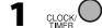 JVC UX-G300 - Setting the Clock - 1