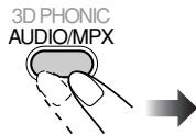 JVC UX-G70 - Selecting the Audio Track - 3