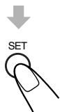 JVC UX-J50 - Press UP or DOWN to select the track number, then press SET. - 3