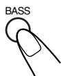 JVC UX-J50 - Press BASS to adjust the bass level or press TREBLE to adjust the treble level. - 1