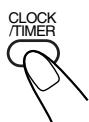 JVC UX-J50 - Press CLOCK/TIMER. - 1