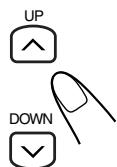 JVC UX-J50 - Press UP to increase the level or press DOWN to decrease it. - 1
