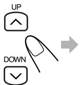 JVC UX-J60 - Press UP or DOWN to adjust the hour, then press CLOCK/TIMER. - 1