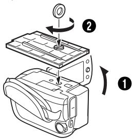 JVC WR-MG88U - Monter bunden korrekt i overensstemmelse med din kameramodel. (s. 49) - 1