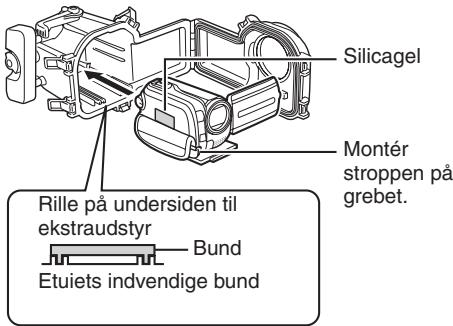 JVC WR-MG88U - Placer kameraet i det vandtætte etui. - 1