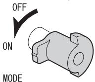 JVC WR-MG88U - Pull the marine case power/mode switch lever to release the lock, and switch on the camera's power. - 1