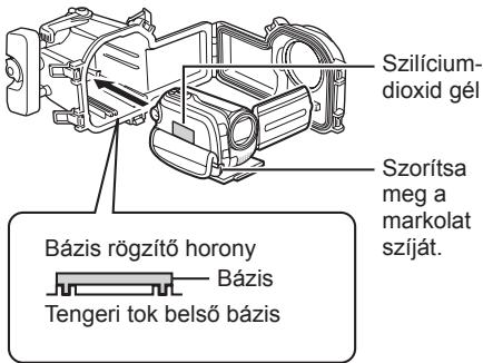 JVC WR-MG88U - Helyezze be a kamerat a tengeri tokban. - 1