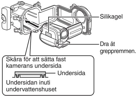 JVC WR-MG88U - Satt in kameran i undervattenshuset. - 1