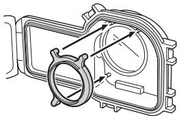 JVC WR-MG88U - Fixation du boiler sous-marin au caméscope - 5