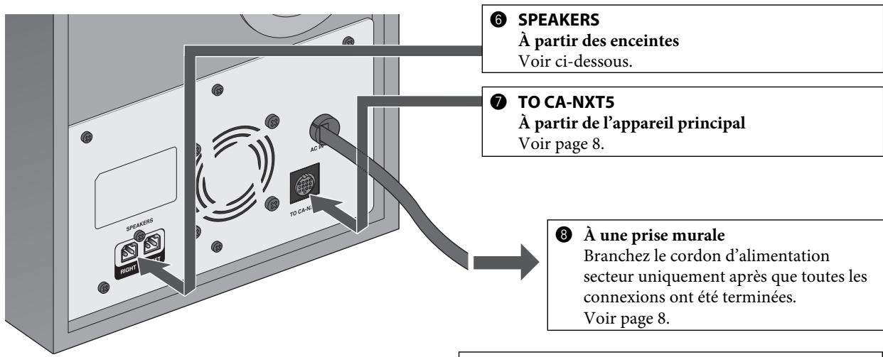 JVC NX-T5E - Panneau arrêté du caisson de grave - 1