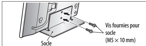 JVC TH-BS7 - Lors de l'installation des enceintes sur le sol - 1