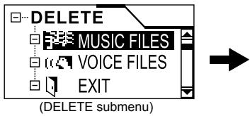 JVC XA-MP101 - DELETING FILES - 1