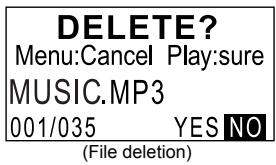 JVC XA-MP51 - DELETING FILES - 2