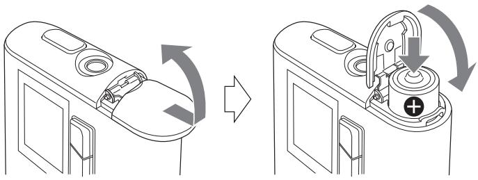 JVC XA-MP51 - INSTALLING BATTERY - 1