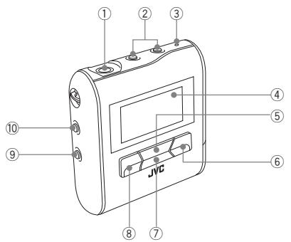 JVC XA-MP51A - Composants du lecteur audionumérique - 1