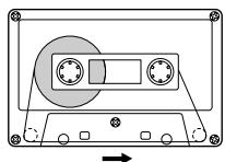 JVC CA-MXKB2 - Legen Sie eine leere oder zu loschende Kassette in Deck B ein und spulen Sie bis zum Ende des Vorlaufbandes vor. - 1