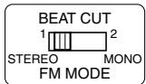 JVC RC-EX10S - BEAT CUT/FM MODE SWITCH - 1