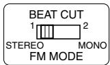 JVC RC-EX10S - BEAT CUT/FM MODE SWITCH - 1