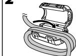 JVC UX-G38 - Fixation du tore de ferrite - 2